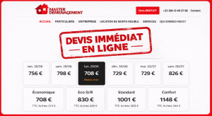 Déménagement devis en ligne